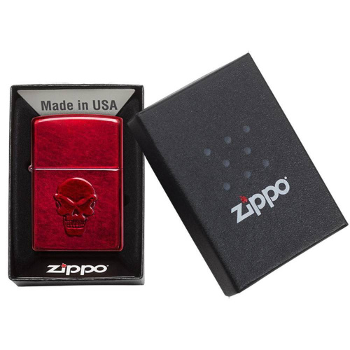 499 ZIPPO Зажигалка ZIPPO Doom с покрытием Candy Apple Red фото 4 499 ZIPPO Зажигалка ZIPPO Doom с покрытием Candy Apple Red фото 4