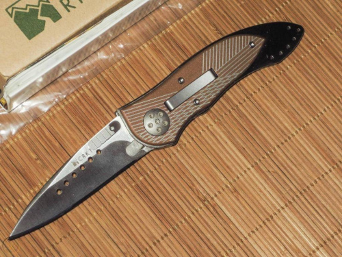 Складной нож CRKT Elishewitz E-Lock Bronze фото 4