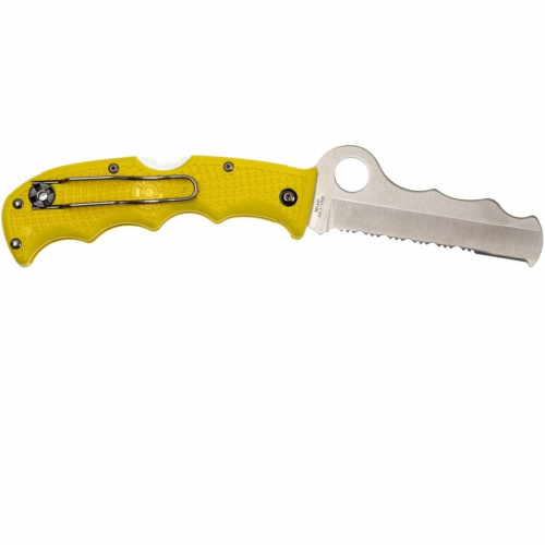 Складной нож Spyderco Rescue Assist™ Salt Yellow - 79PSYL фото 12 Складной нож Spyderco Rescue Assist™ Salt Yellow - 79PSYL фото 12