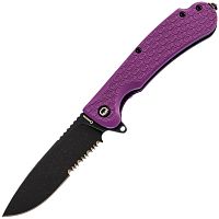 Складной нож Daggerr Wocket Purple BW Serrated