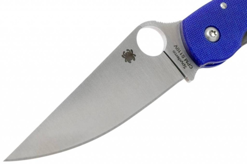 Складной нож Spyderco Military Blue C36GPDBL фото 6