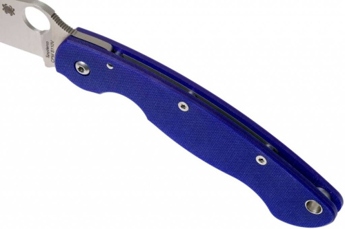 Складной нож Spyderco Military Blue C36GPDBL фото 11