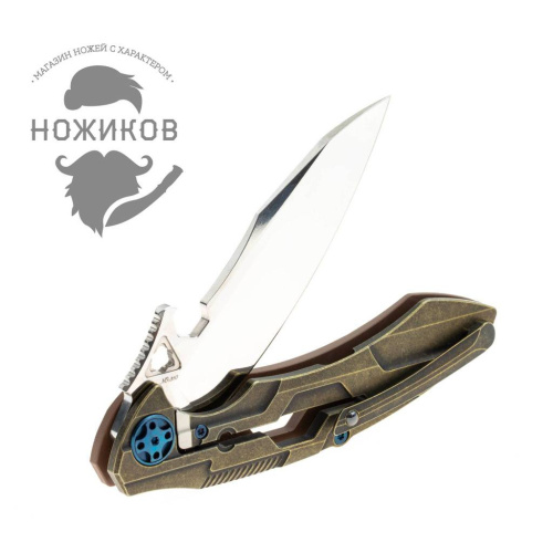 Складной нож Rikeknife M3 brown фото 21