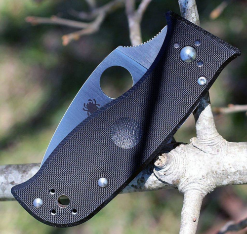 Складной нож Spyderco Lil' Temperance 3 - 69GP3 фото 9 Складной нож Spyderco Lil' Temperance 3 - 69GP3 фото 9