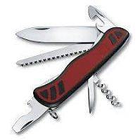Мультифункциональный инструмент Victorinox Нож перочинный Victorinox Forester 0.8361.C 111мм с фиксатором лезвия 10 функций красно-черный