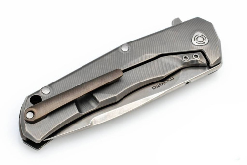Складной нож Lion Steel T.R.E. Bronze Titanium фото 5 Складной нож Lion Steel T.R.E. Bronze Titanium фото 5